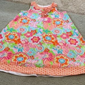EUC girls counting daisies dress